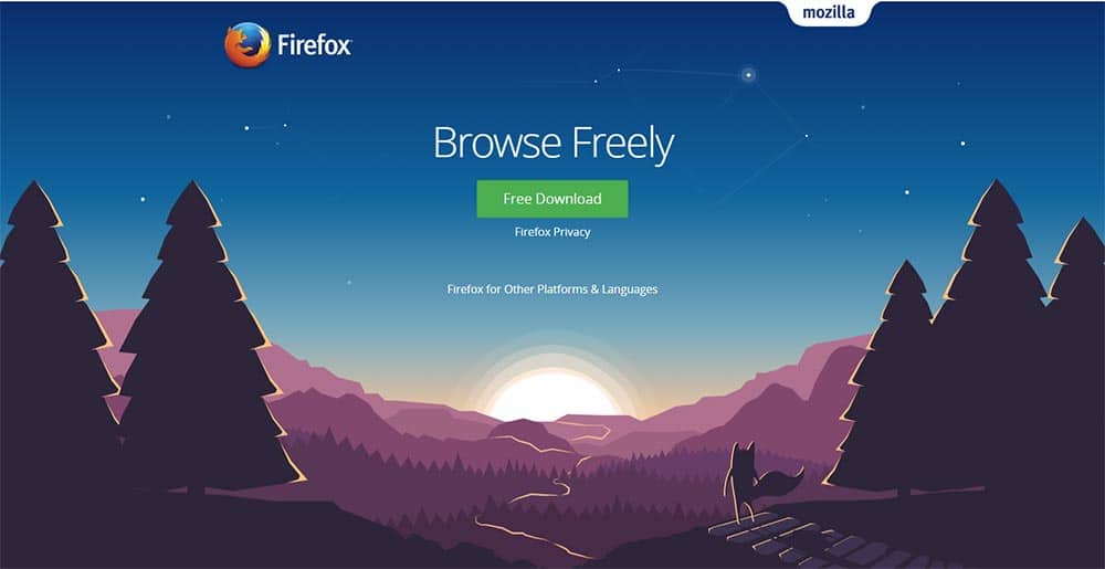 Firefox Download Button Color