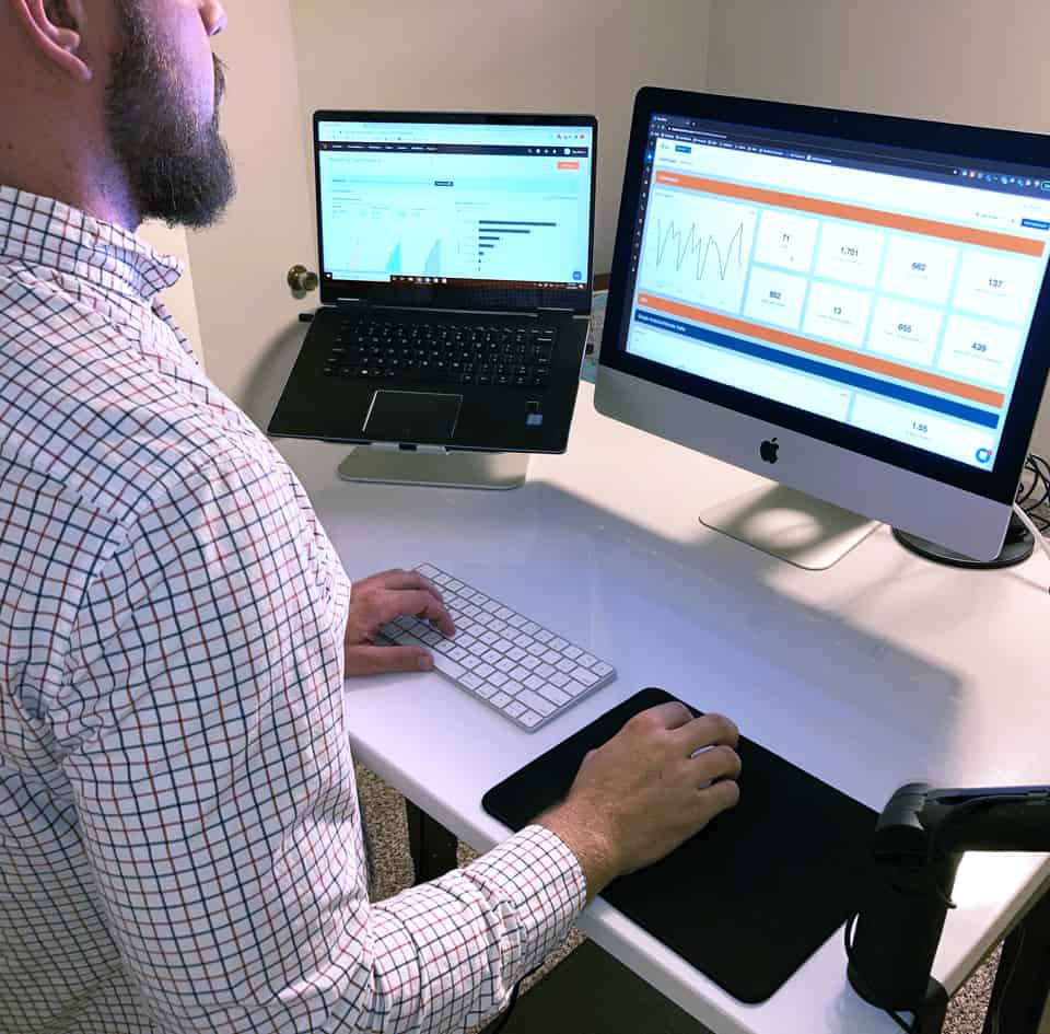 inbound marketing google analytics computer